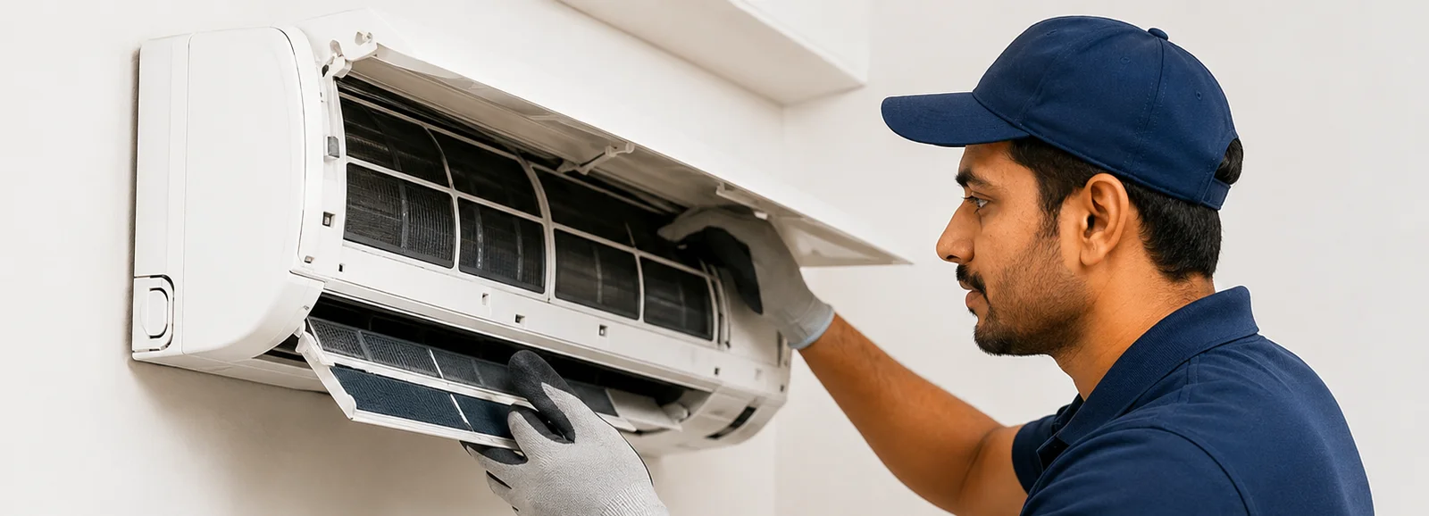 Technician Working